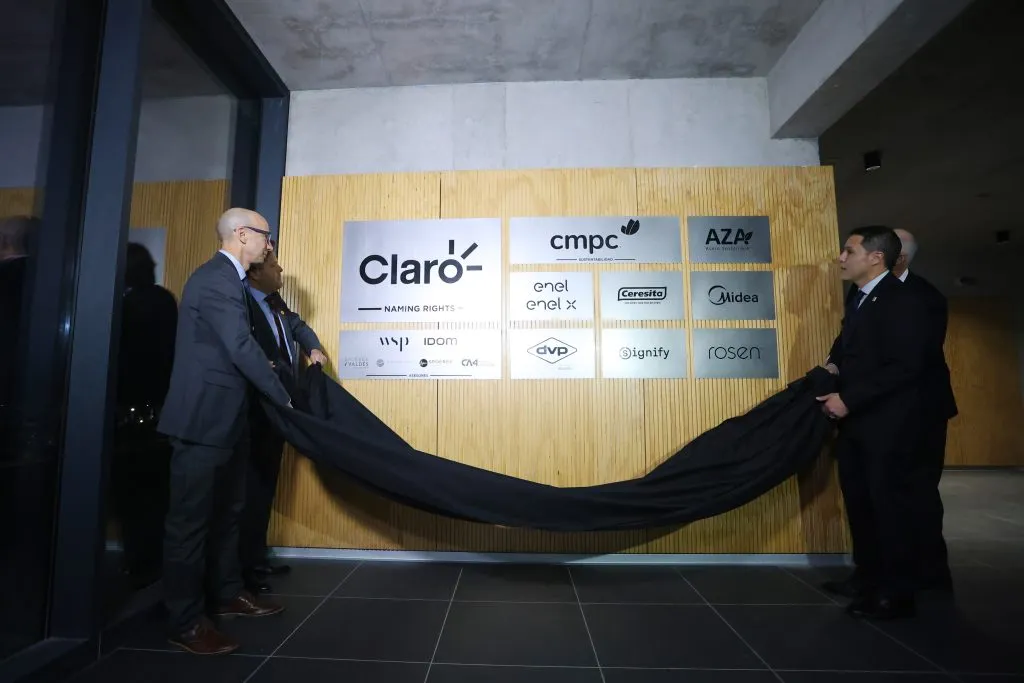 Este martes se llevó a cabo la Ceremonia Protocolar de inauguración del Claro Arena | FOTO: Jonnathan Oyarzun/Photosport