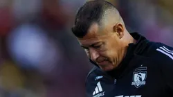 Jorge Almirón se despidió formalmente de Colo Colo con sentida canción (Photosport).