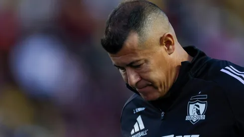 Jorge Almirón se despidió formalmente de Colo Colo con sentida canción (Photosport).