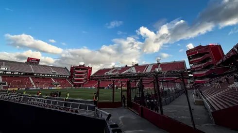 Así está la cancha de Independiente de Avellaneda para el duelo ante la U