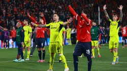 FAmoso hincha de River Plate solidariza con la barra de U de Chile.