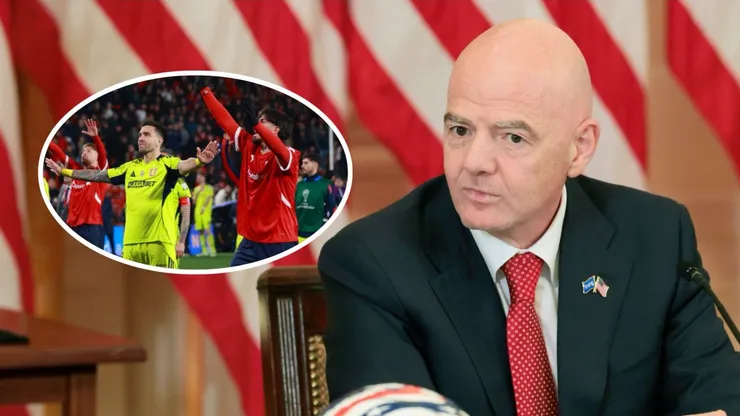 El presidente de la FIFA se manifestó a estos serios incidentes en el duelo entre Independiente y la U