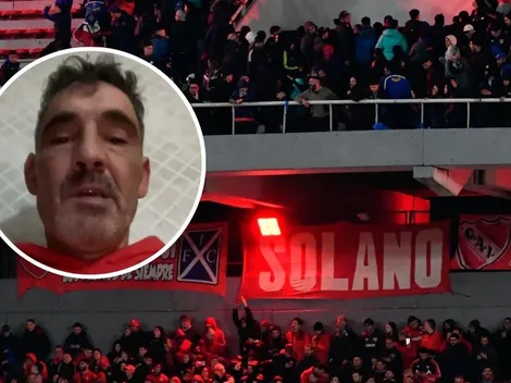 El barra de Independiente que lanzó dura crítica por lo sucedido con la U