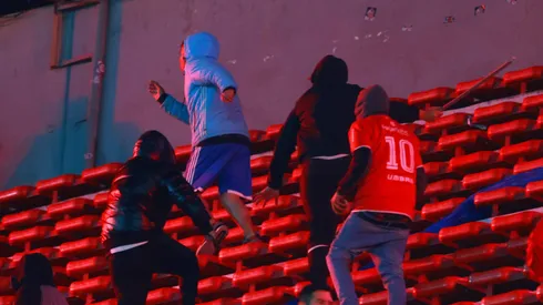 El partido por los octavos de final de la Sudamericana finalizó con incidentes.