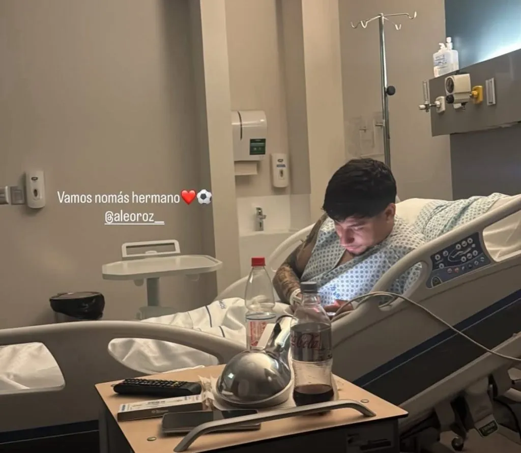 Alexander Oroz sufrió un desgarro y vuelve a quedar afuera en Colo Colo. (Foto: @guille.maluenda)