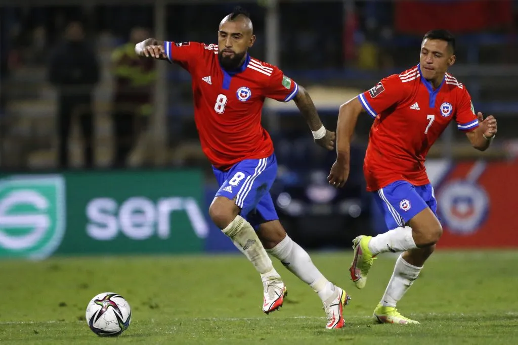 Arturo Vidal y Alexis Sánchez comienzan a dar un paso al costado en el Equipo de Todos | FOTO: Andres Pina/Photosport