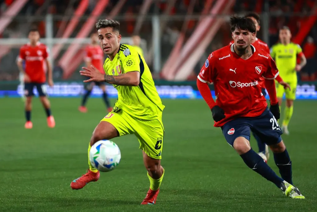 Universidad de Chile aún no tiene certeza sobre su continuidad en la Copa Sudamericana 2025. (Photosport)