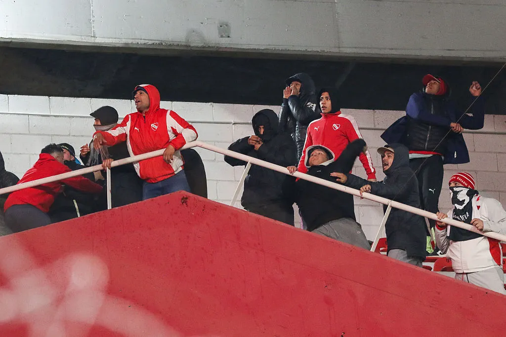 Hinchas de Independiente (Getty Images).