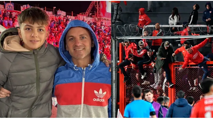 Gustavo Lorenzetti vio in situ el partido de Independiente y la U.