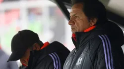 Hugo González y Luis Pérez tomaron la decisión de darle libre al plantel de Colo Colo (Photosport).