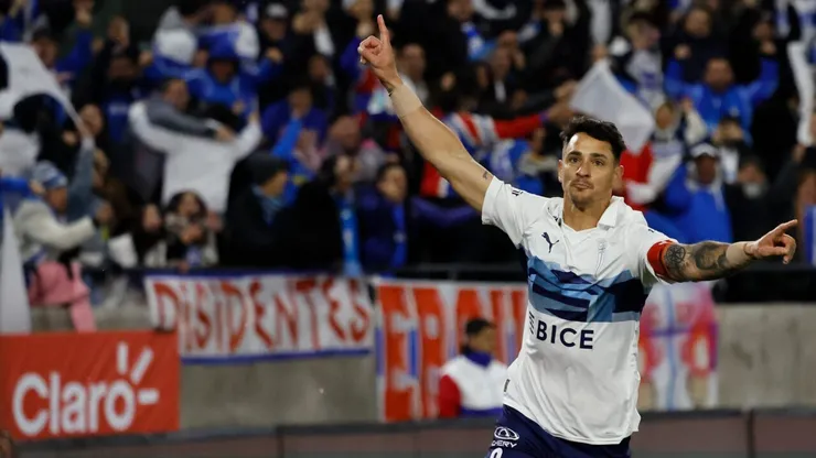 Zampedri anotó el prime gol en el Claro Arena.