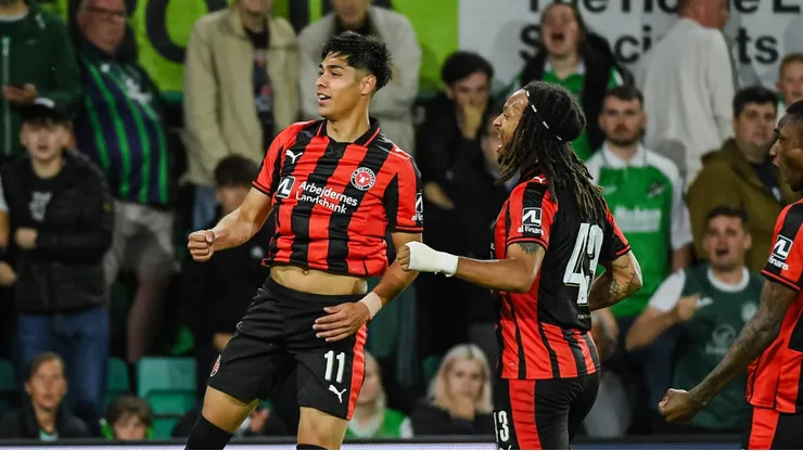 Darío Osorio se luce con un golazo en Dinamarca (Photo by Euan Cherry/Getty Images)