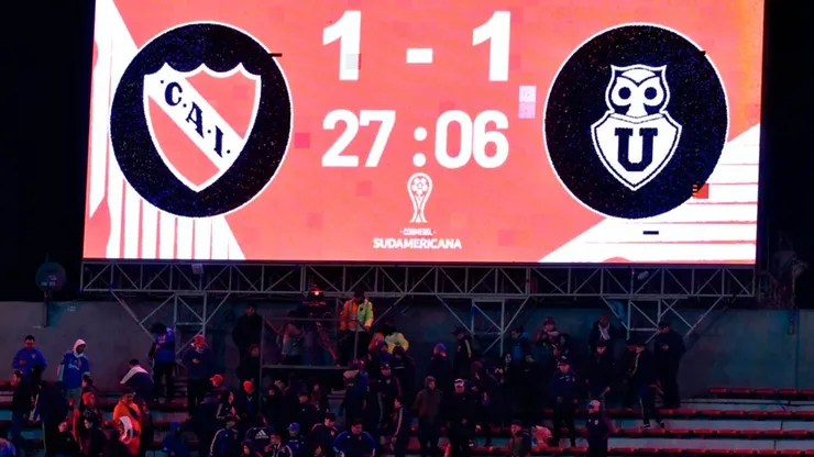 Partido de la U fue cancelado.