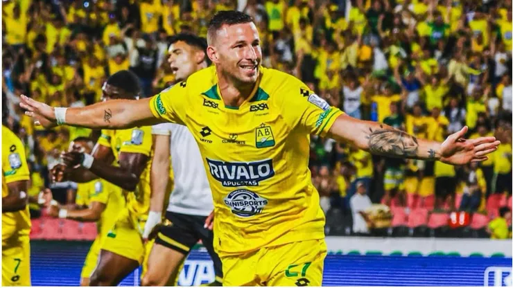 Luciano Pons puede cambiar repentinamente de destino: sigue perteneciendo a Universidad de Chile. (Foto: Atlético Bucaramanga)