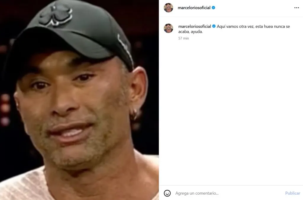 El mensaje de Marcelo Ríos a través de sus redes sociales. (Foto: marceloriosoficial, Instagram)