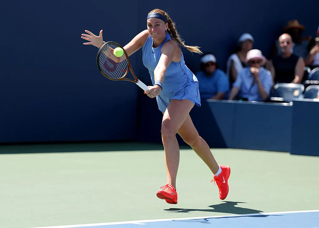 Petra Kvitova, ganadora de dos Wimbledon y ex número 2 del mundo (Getty Images).