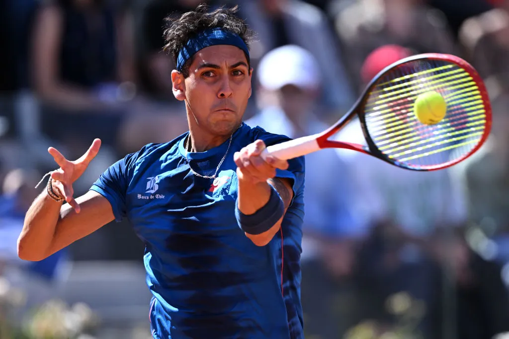 Alejandro Tabilo y Alexander Zverev se vieron las caras en Roma 2024 (Getty Images).