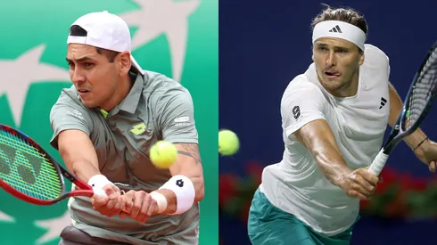 Alejandro Tabilo y Alexander Zverev jugarán este martes en el US Open (Getty Images).