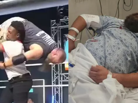 Era un evento de lucha libre y terminó siendo acusado por intento de homicidio