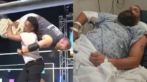 Lo que debió ser un atractivo evento de lucha libre terminó en una casi fatal tragedia.
