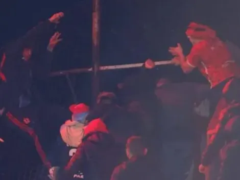 El audio del hincha de la U que fue empujado al vacío en Avellaneda