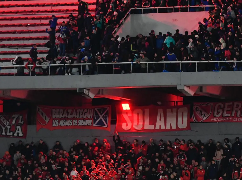 No había resguardo policial al interior del Estadio Libertadores de América | FOTO: Fotobaires/Photosport