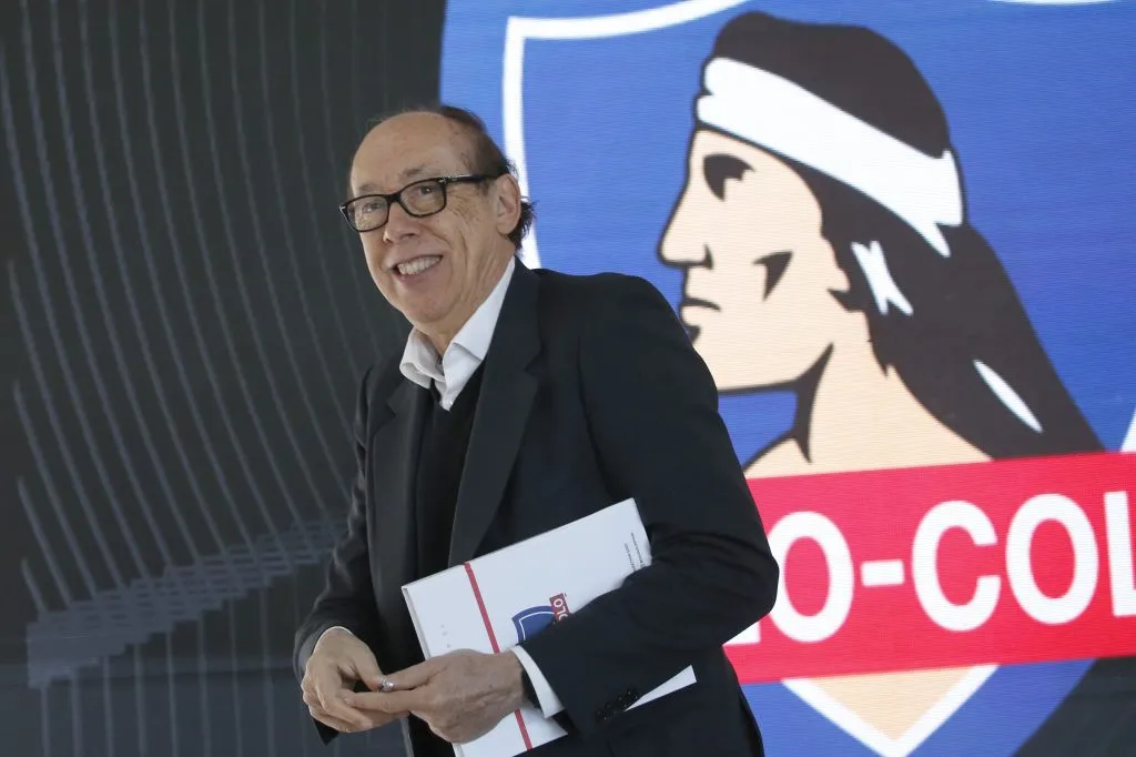 Alfredo Stohwing fue presidente de Blanco y Negro entre 2022 y 2024. (Foto: Dragomir Yankovic/Photosport)