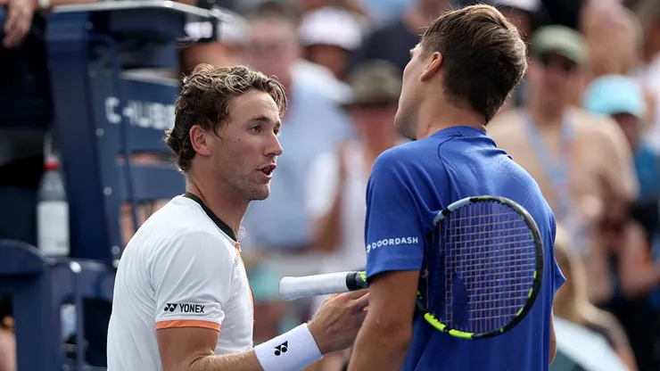 Casper Ruud dijo adiós al US Open en segunda ronda (Getty Images).