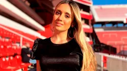 Morena Beltrán sigue creyendo en las denuncias falsas sobre hinchas azules.