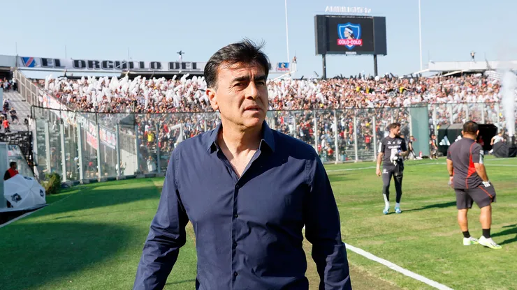 Gustavo Quinteros le bajó el dedo a la opción de volver a Colo Colo en este momento.