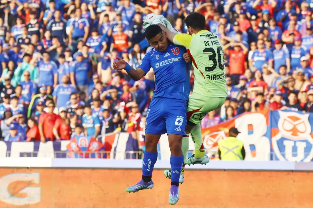 Fernando de Paul enfrentando a Universidad de Chile | FOTO: Jonnathan Oyarzun/Photosport