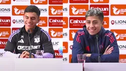 Los jóvenes jugadores del Cacique y el Romántico Viajero le bajaron la tensión al esperado duelo.