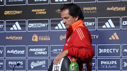 Hugo González envía un mensaje al futuro DT de Colo Colo. (Foto: Dragomir Yankovic/Photosport)