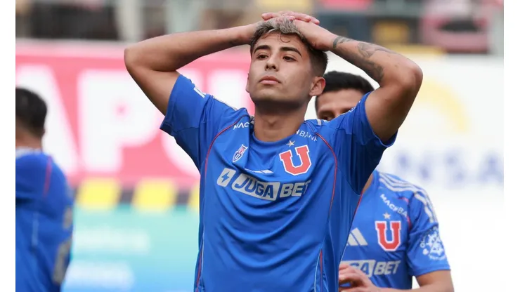 La estadía del canterano azul en la U aún estaría en suspenso.