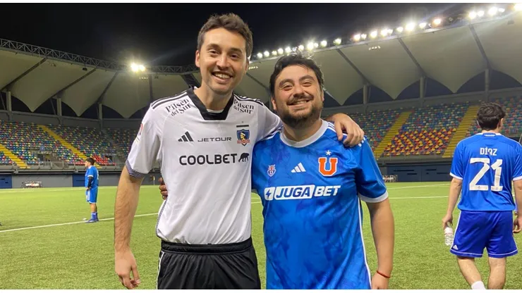Risas, goles y buen humor hubo en la antesala del Superclásico.