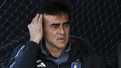 Gustavo Quinteros decidió no volver a Colo Colo por decisión personal. (Foto: Luis Hidalgo/Photosport)