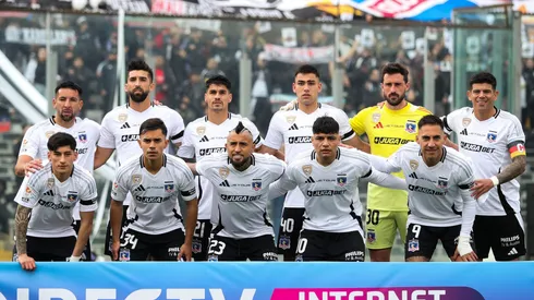 Colo Colo tiene formación ensayada para el Superclásico. (Foto: Felipe Zanca/Photosport)