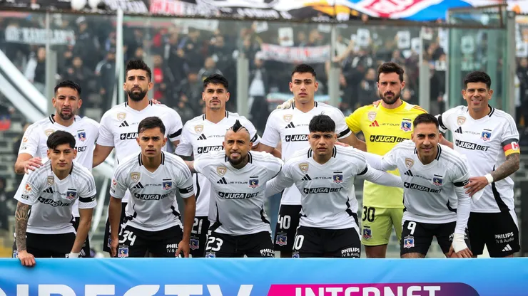 Colo Colo tiene formación ensayada para el Superclásico. (Foto: Felipe Zanca/Photosport)
