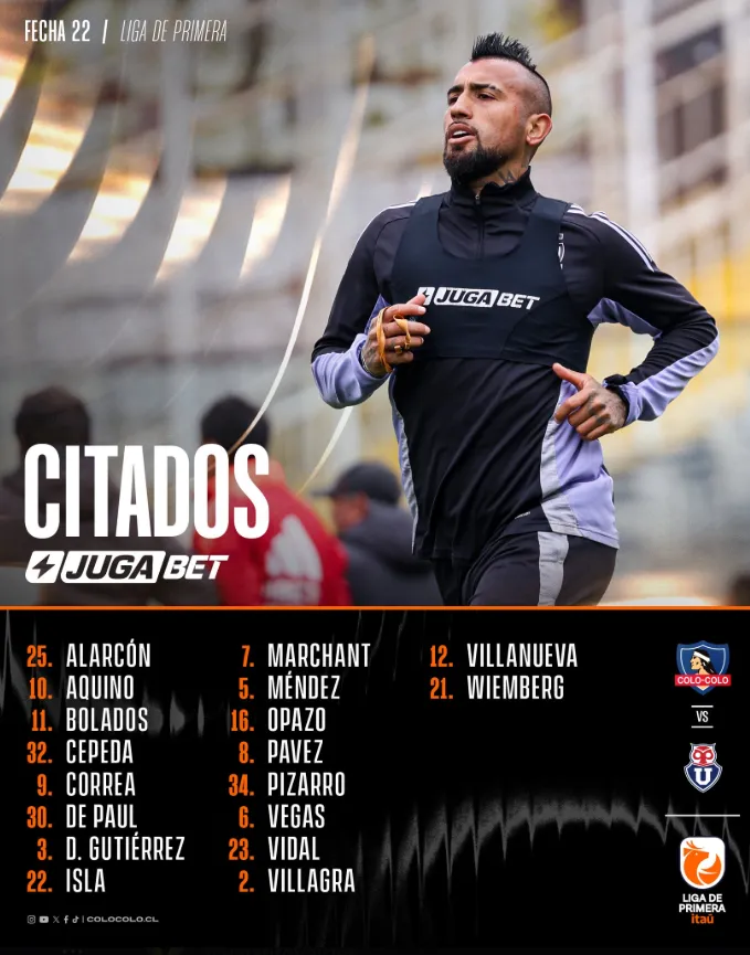 Citación de Colo Colo | FOTO: Instagram