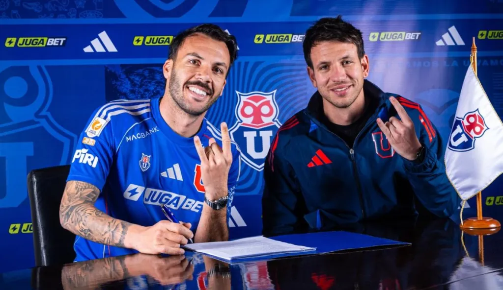 El Bigote Rodríguez ha disputado tres partidos oficiales con la camiseta de la U | FOTO: Universidad de Chile