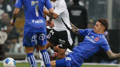 Colo Colo y Universidad de Chile empatan 0 a 0 en el Monumental (Foto: Andres Pina/Photosport)