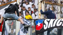 Hincha de Colo Colo perdió la vida en trágico accidente en el Estadio Monumental (Foto: Pepe Alvujar/Photosport)