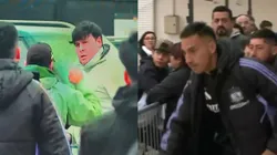 Javier Correa se vio envuelto en extraña polémica con un presunto hincha (Foto: captura TNT Sports)