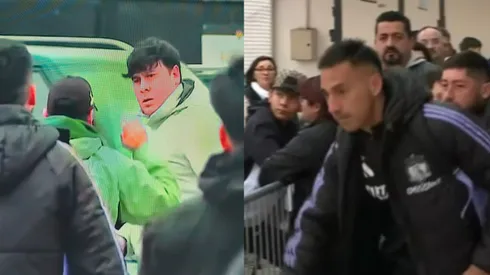 Javier Correa se vio envuelto en extraña polémica con un presunto hincha (Foto: captura TNT Sports)