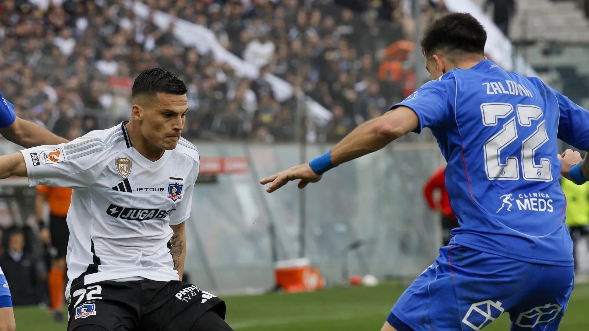 Matías Zaldivia fue protagonista de una comentada jugada | FOTO: Andres Pina/Photosport