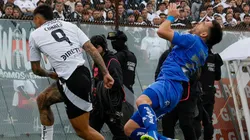 La acción entre Javier Correa y Matías Zaldivia generó debate.