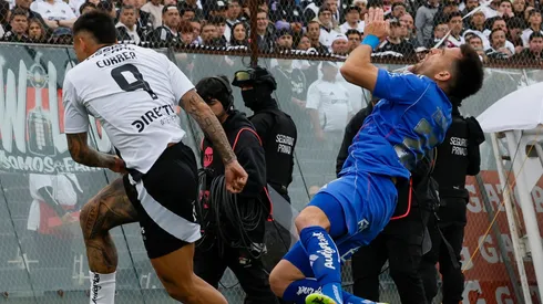 La acción entre Javier Correa y Matías Zaldivia generó debate.