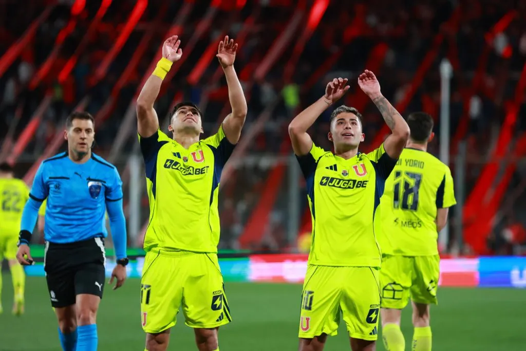 La U, en cancha, estaba pasando a los cuartos de final. | Foto: Photosport