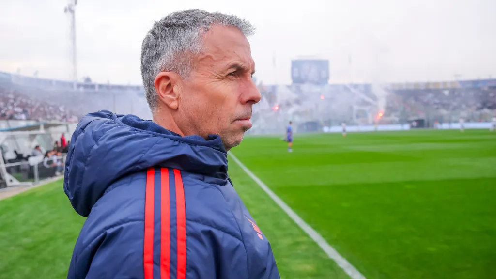 Gustavo Álvarez trabaja para volver a tener la mejor versión Leandro Fernández en Universidad de Chile. (Photosport)