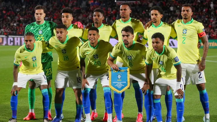 Esta es la poderosa formación que planifica Brasil para enfrentar a Chile
